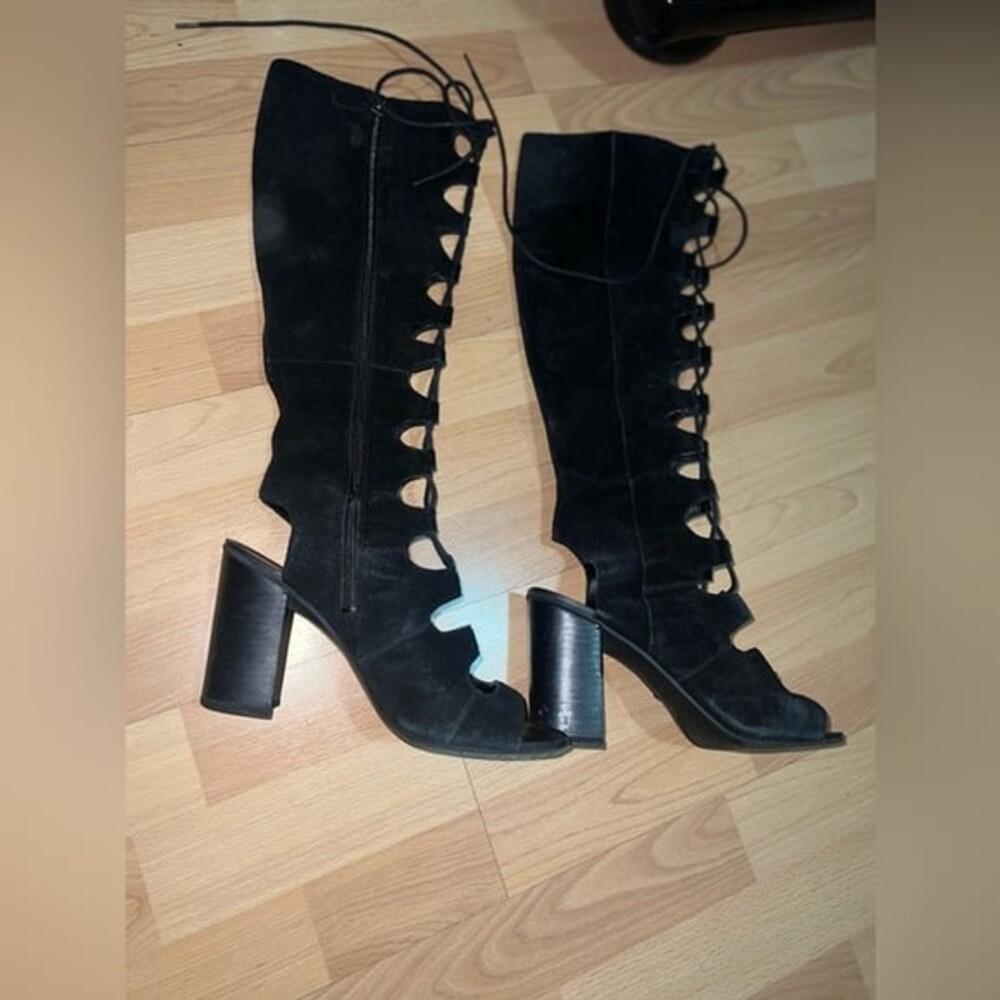 Franco Sarto Cutout Boots